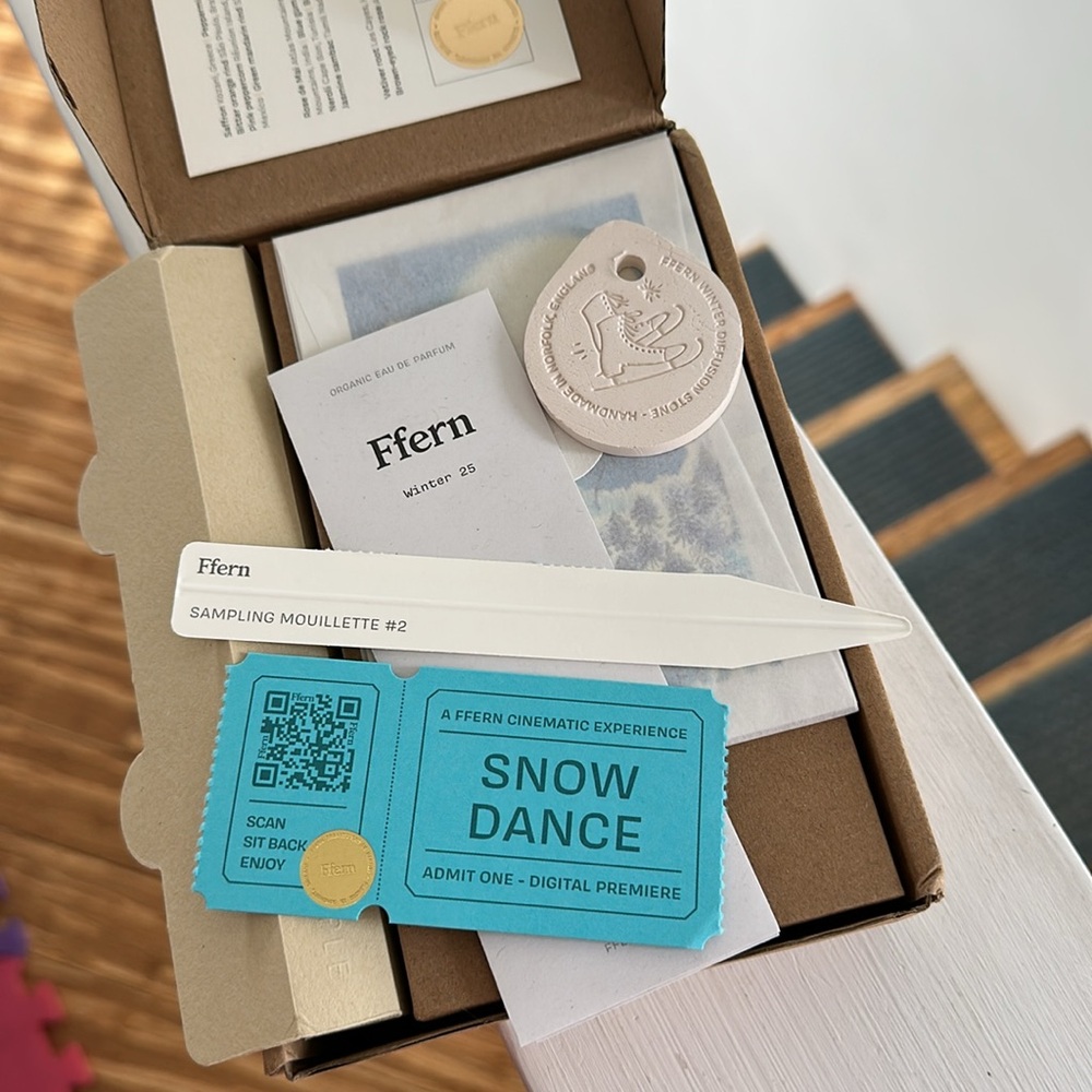 Ffern Winter 2025 “Snow Dance” organic eau de parfum
